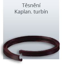Těsnění Kaplan. turbín